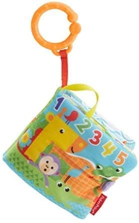 Fisher-Price Libro activity bebé, juguete para bebé recién nacido (Mattel FGJ40)