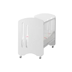 cuna bebe lateral abatible madera de haya