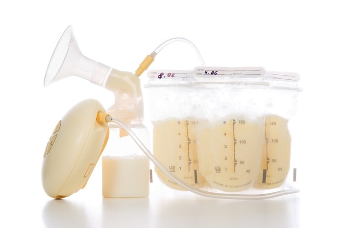 Bolsas leche materna