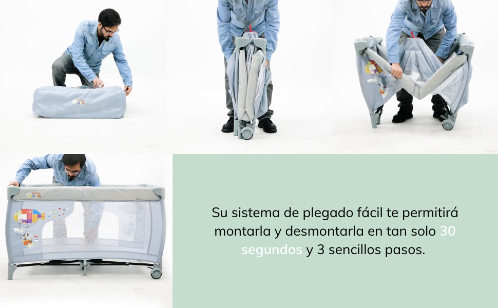 cuna de viaje