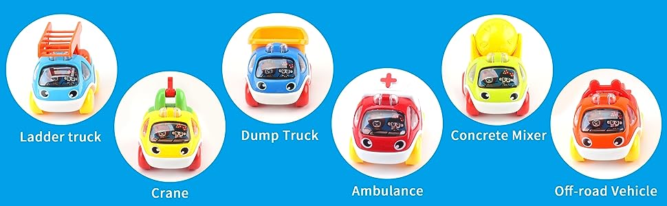 pull back vehicle for toddlers