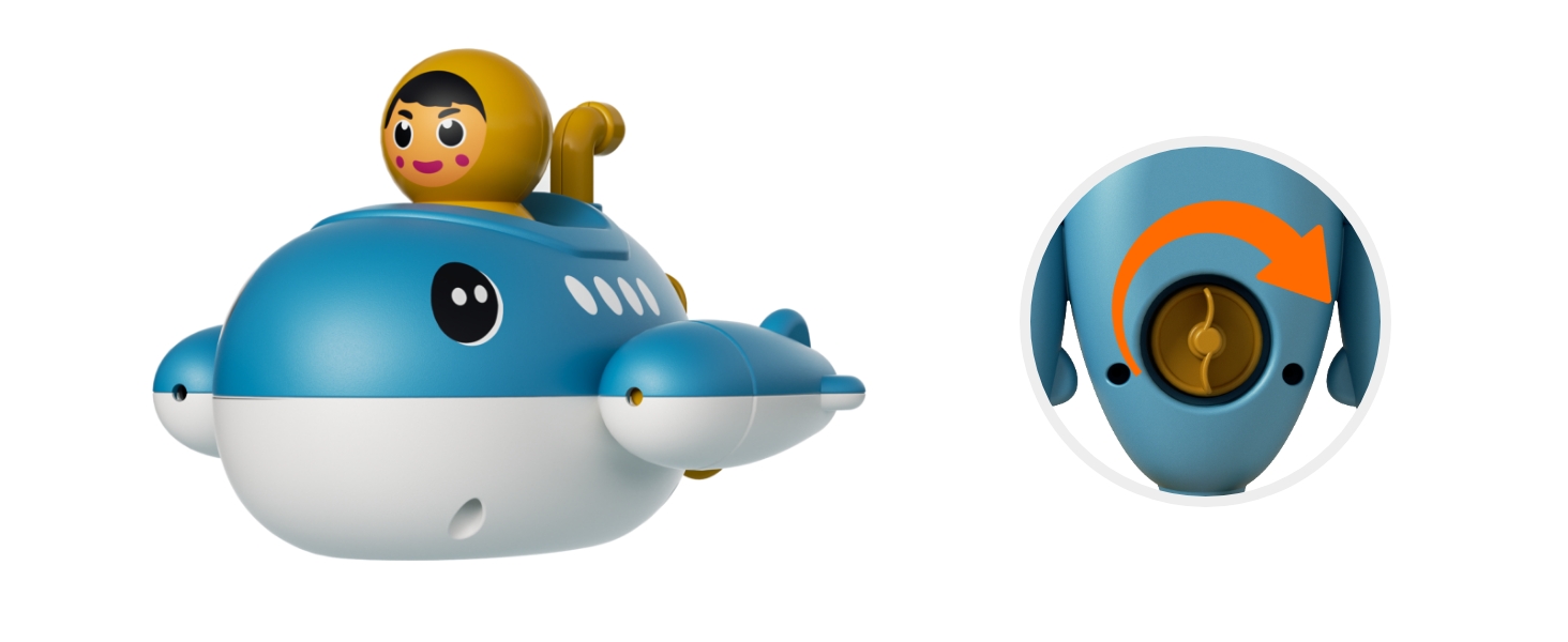 Submarine Wind-Up Toy