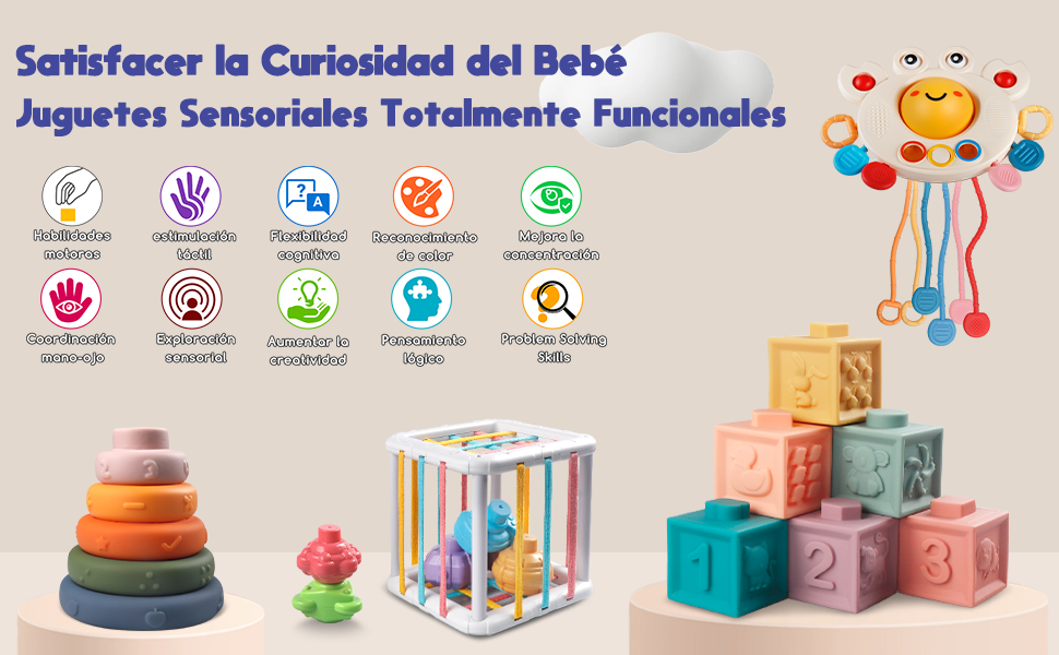 Juguetes Sensoriales Totalmente Funcionales
