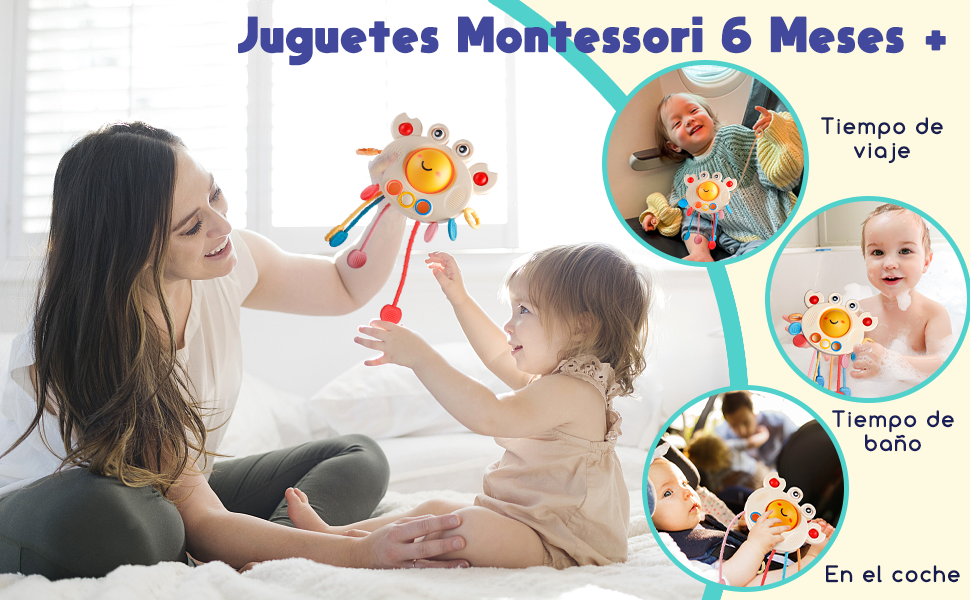 Juguetes Montessori 6 Meses +