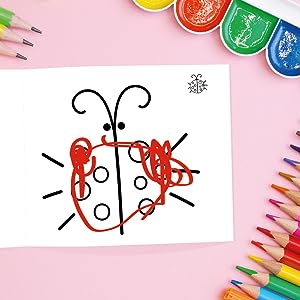 colorear animales bebe pintar con los dedos