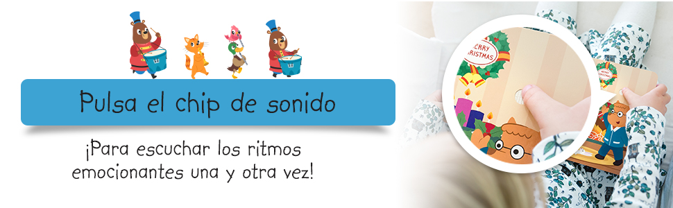 juguetes de aprendizaje para niños de 2 años; libros con sonido infantiles 