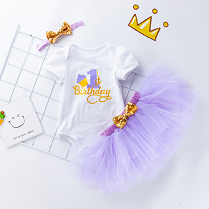 vestido cumpleaños niña 1 años