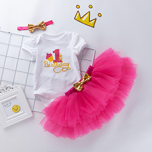  vestido cumpleaños niña 1 años