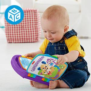 Este libro musical cobra vida con seis canciones infantiles.