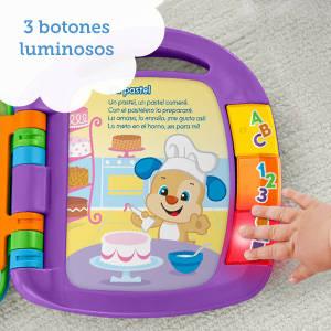 Este libro musical cobra vida con seis canciones infantiles.