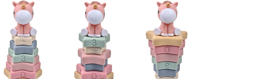 Stacking Toys with Rings