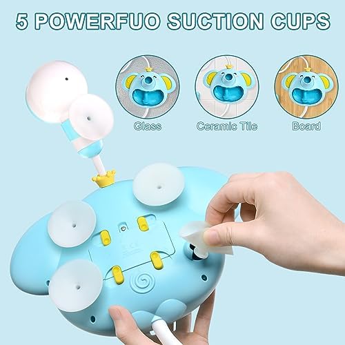 Máquina De Burbujas De Baño Con Forma De Elefante Morado – Juguete Musical Para Niños De 1 A 6 Años, Fácil De Usar, Con Accesorios Y Capacidad 250 Ml, Funciona Con 4 Pilas AA
