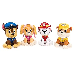 Peluche paw patrol patrulla canina bebe bebes meses regalo 15 cm skye chase marshall rocky rubble 