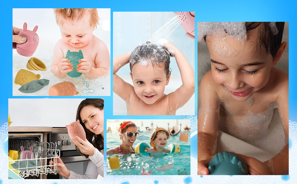 juguetes de baño