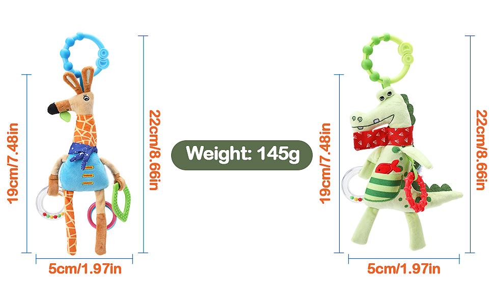 baby rattles baby hanging rattletoy newbornsensory toys for babies 0-3 months pushchair toys