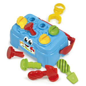 Clementoni, baby clementoni, banco de trabajo, juguete bebe 1 año, juguete bebé, juego infantil