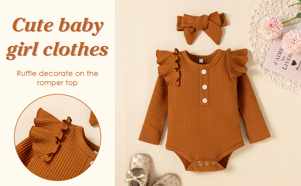 Recién Nacido Bebé Niñas Ropa