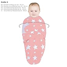 swaddle pink circumference